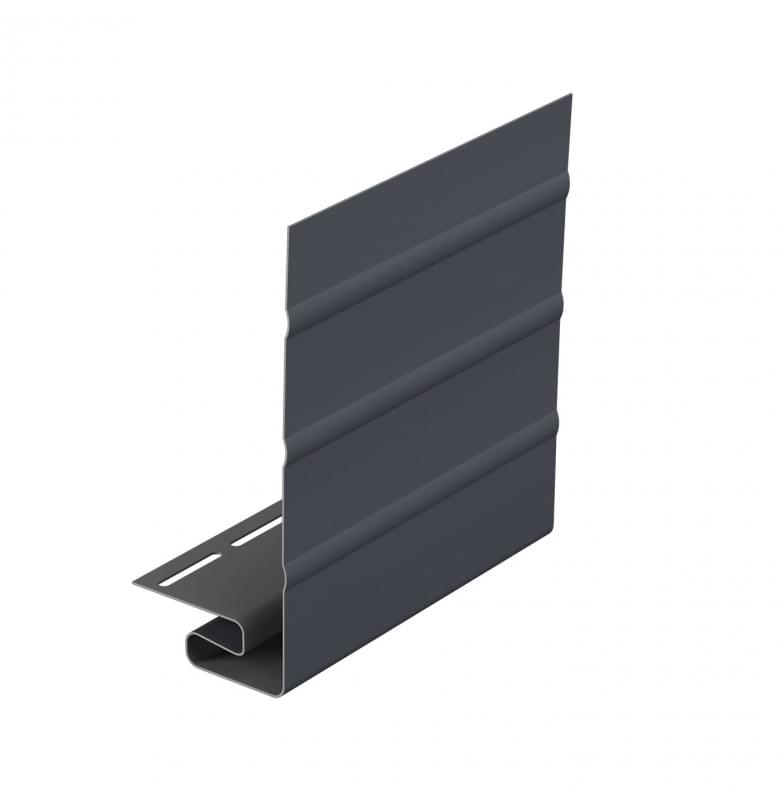 J-Фаска для сайдинга Деке, STANDARD/PREMIUM, Графит