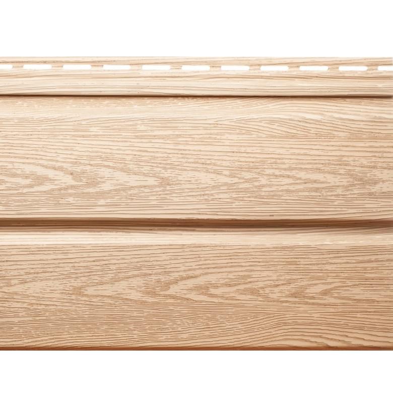 Сайдинг Tecos LUX Имитация Бруса Сибирский кедр